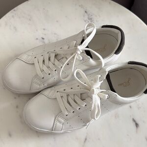 J crew Saturday Sneakers With Dark Suede Detail Size 8
